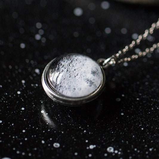 Double Sided Moon Necklace - FrostmereDouble Sided Moon Necklace DC - Yugen Handmade