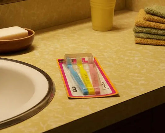 Vintage PMR Toothbrushes | 3 Pack | Unopened | Kmart Discont. 90s | Collectibles - Frostmere#original_value#