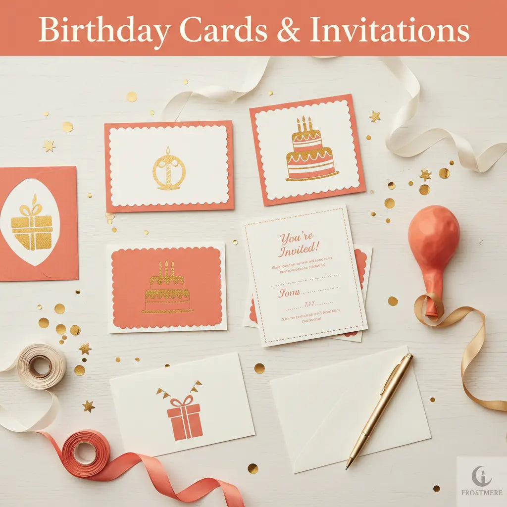 Birthday Cards & Invitations — Digital Download