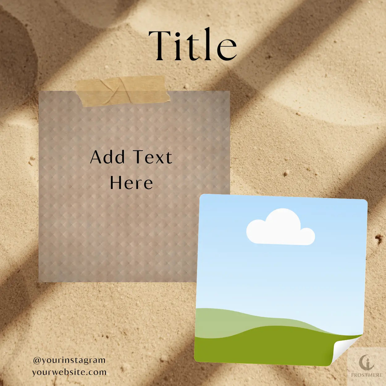 Digital Brand Kit (Canva Template) Frostmere Download