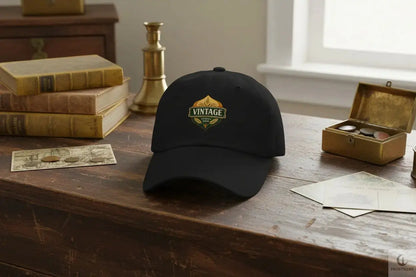 Vintage Lifestyle Brand Hat | Adjustable Strap with Antique Buckle - FrostmereProduct mockup