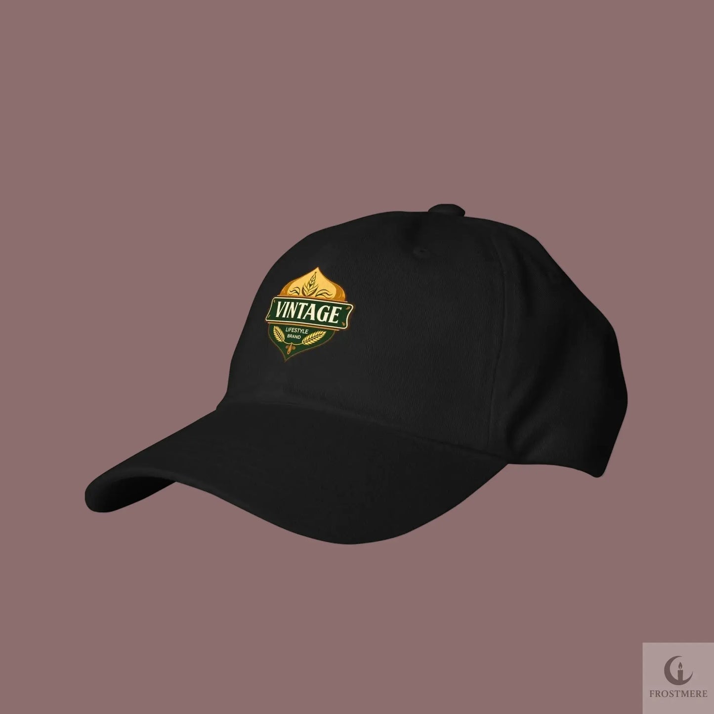 Vintage Lifestyle Brand Hat | Adjustable Strap with Antique Buckle - FrostmereProduct mockup