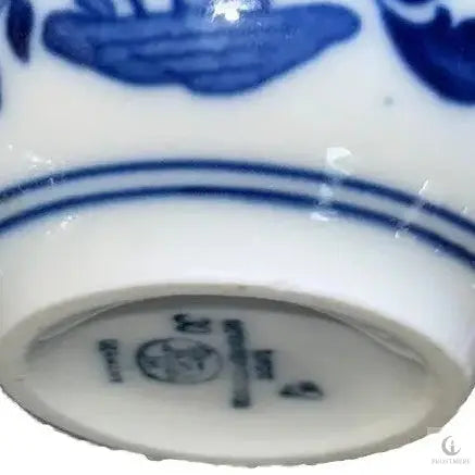 Vintage Hutschenreuther Blue Onion Tea Cup | 1950s | Bavarian Porcelain | Frostmere