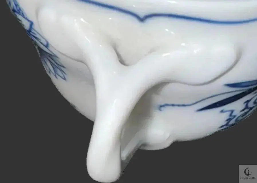 Vintage Hutschenreuther Blue Onion Tea Cup | 1950s | Bavarian Porcelain | Frostmere