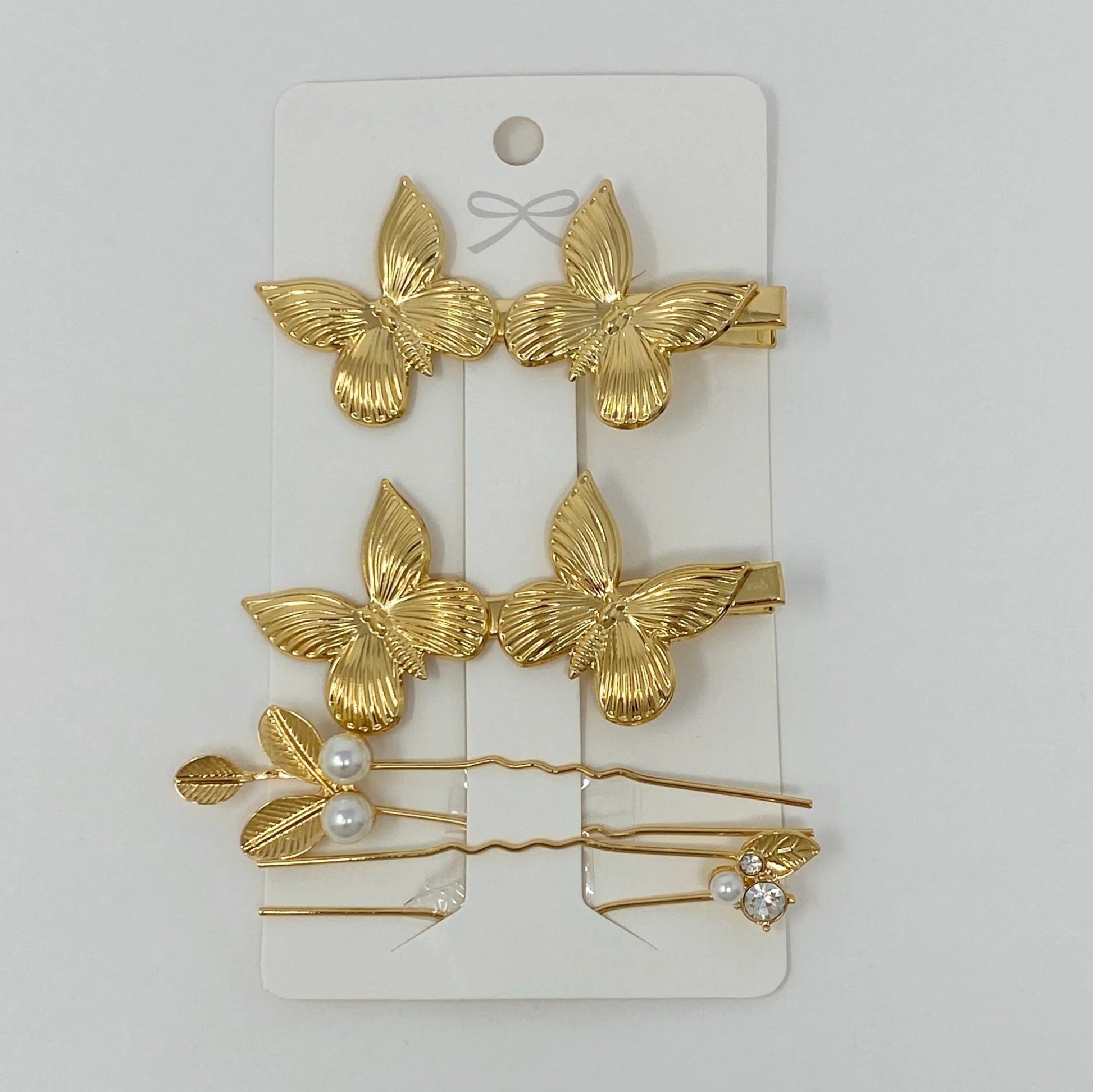 Antique Inspired Garden Hair Clip Set - FrostmereAntique Garden Hair Clip Set DC - Ellison+Young