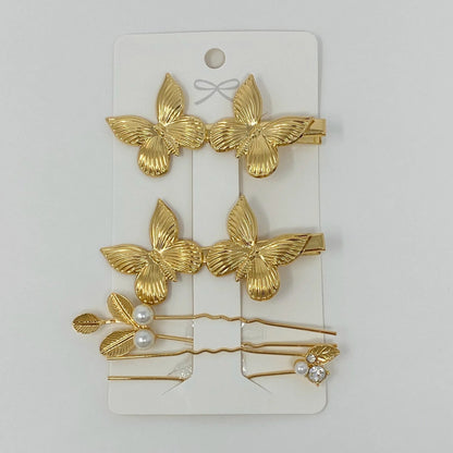 Antique Inspired Garden Hair Clip Set - FrostmereAntique Garden Hair Clip Set DC - Ellison+Young