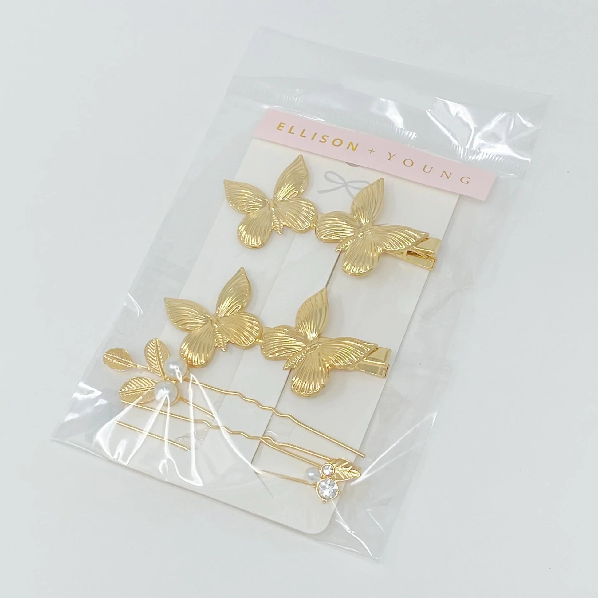 Antique Inspired Garden Hair Clip Set - FrostmereAntique Garden Hair Clip Set DC - Ellison+Young