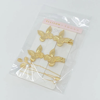 Antique Inspired Garden Hair Clip Set - FrostmereAntique Garden Hair Clip Set DC - Ellison+Young