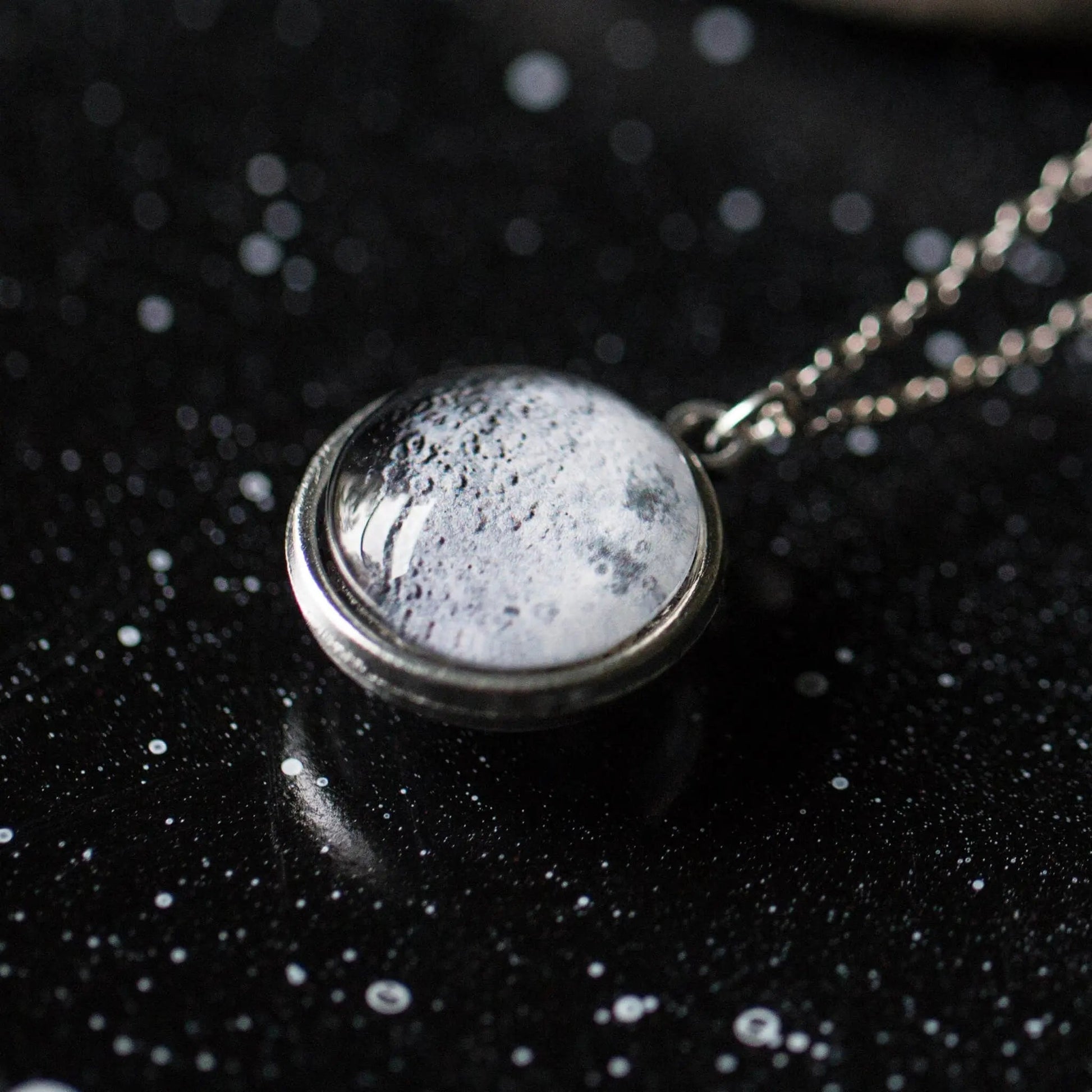 Double Sided Moon Necklace - FrostmereDouble Sided Moon Necklace DC - Yugen Handmade