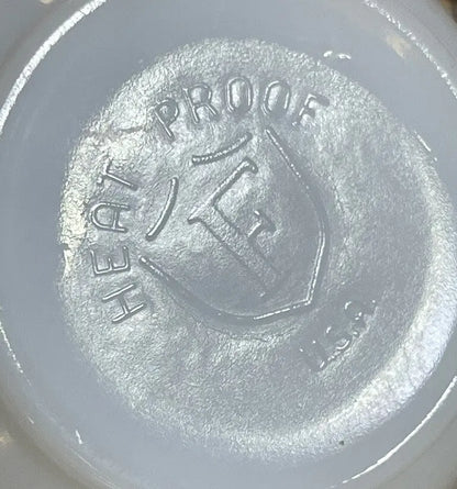 Vintage USA-Made Milk Glass Creamer | Heat-Proof | 1950s Golden Glory Pattern - Frostmere#original_value#