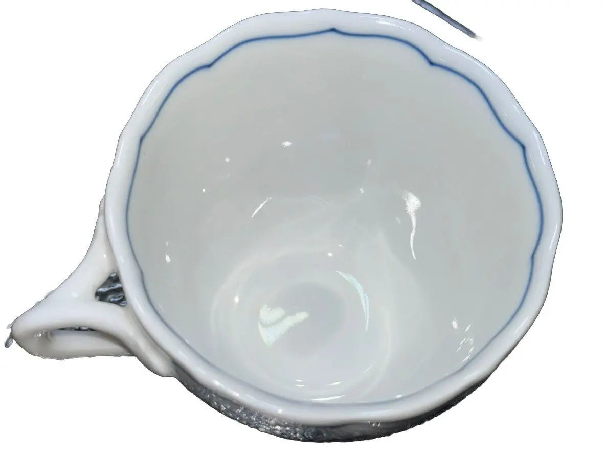 Vintage Hutschenreuther Blue Onion Tea Cup | 1950s | Bavarian Porcelain | Frostmere