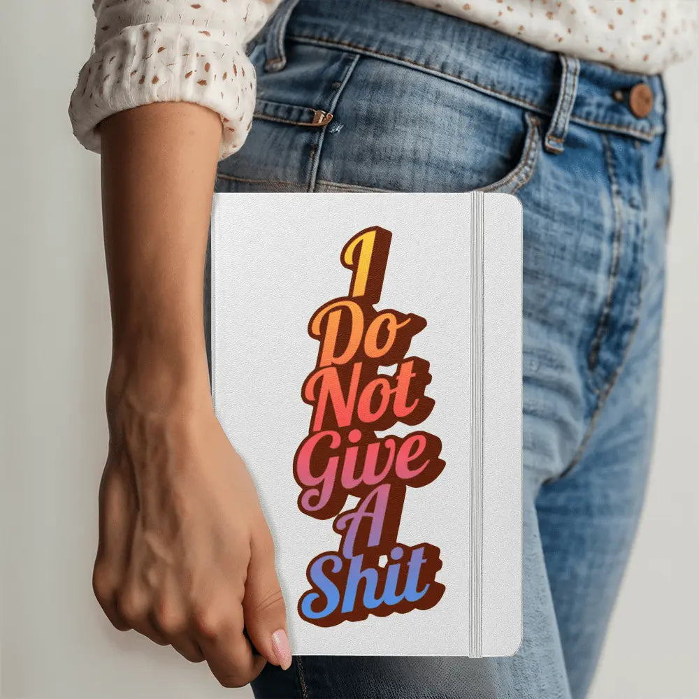 I Do Not Give A Shit Journal Profanity Notebook - Frostmere#original_value#