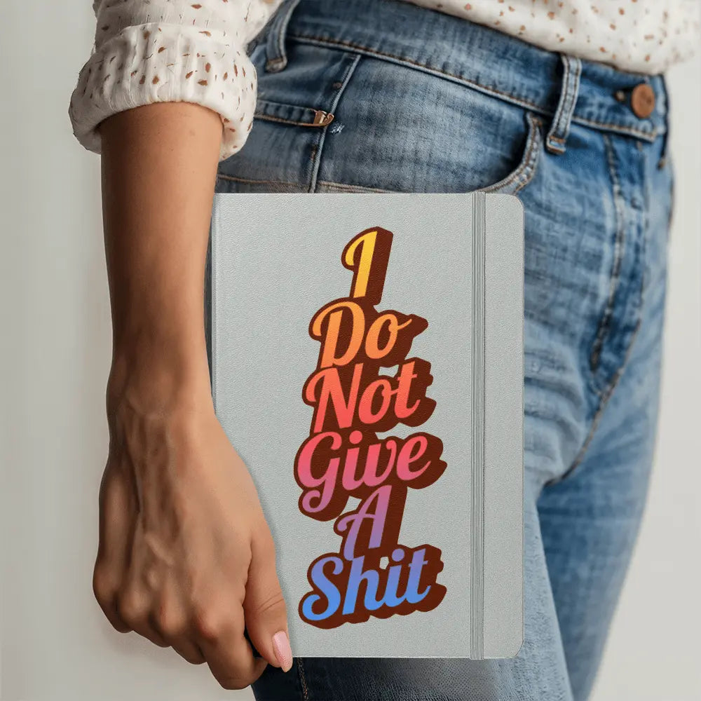 I Do Not Give A Shit Journal Profanity Notebook - Frostmere#original_value#