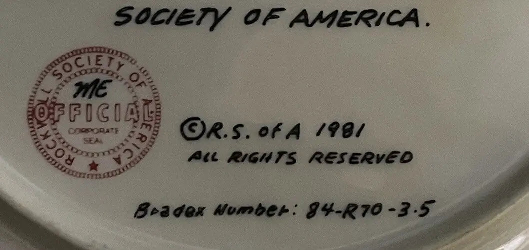 Norman Rockwell 'The Music Maker' Collector Plate | 1981 Knowles Limited Edition - Frostmere