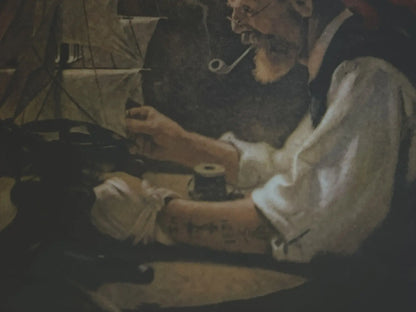 Knowles 1980 Norman Rockwell "The Ship Builder" Limited Edition Collector Plate - Frostmere#original_value#