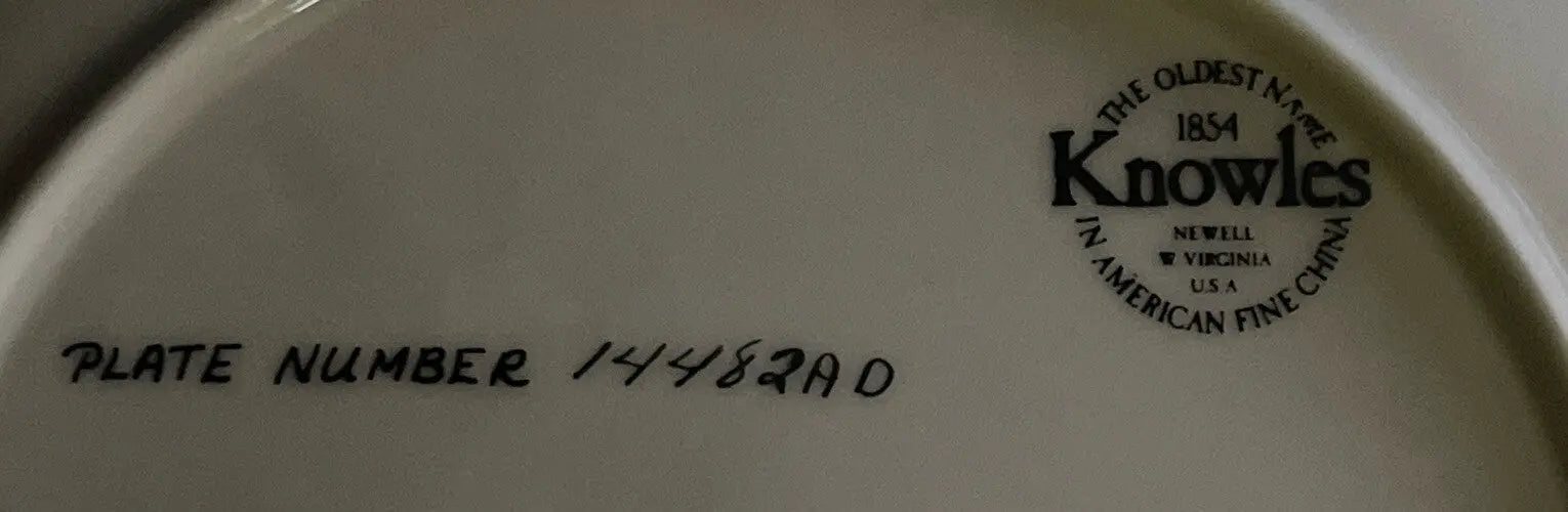 Knowles 1980 Norman Rockwell "The Ship Builder" Limited Edition Collector Plate - Frostmere#original_value#