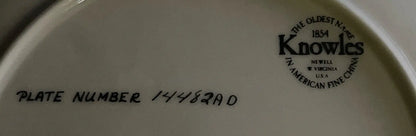 Knowles 1980 Norman Rockwell "The Ship Builder" Limited Edition Collector Plate - Frostmere#original_value#