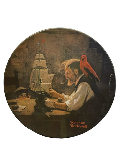Knowles 1980 Norman Rockwell "The Ship Builder" Limited Edition Collector Plate - Frostmere#original_value#
