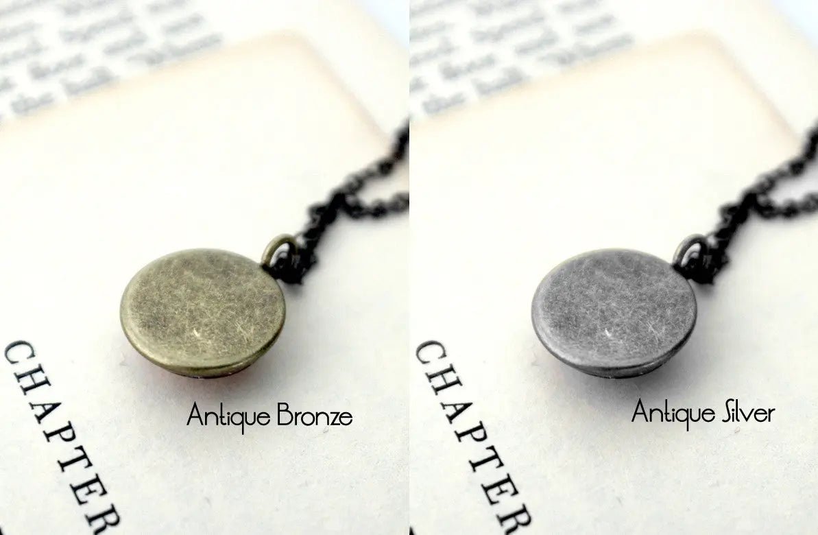 Pluto and Charon Layered Space Necklace - FrostmerePluto and Charon Layered Space Necklace DC - Yugen Handmade