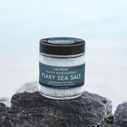Icelandic Gourmet Flaky Sea Salt - Premium Cooking Ingredients & Gourmet Seasoning - Frostmere