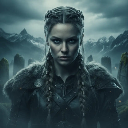 Viking Rune Beard Beads - Norse Hair & Beard Jewelry Set of 24 | Antique Metal - Frostmere