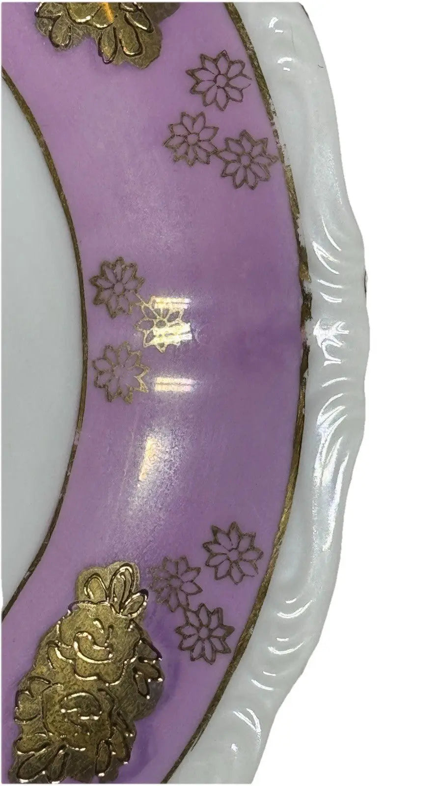 Vintage 1950s AACO Japan Teacup & Saucer – Pink Cherry Blossom Gold - Frostmere