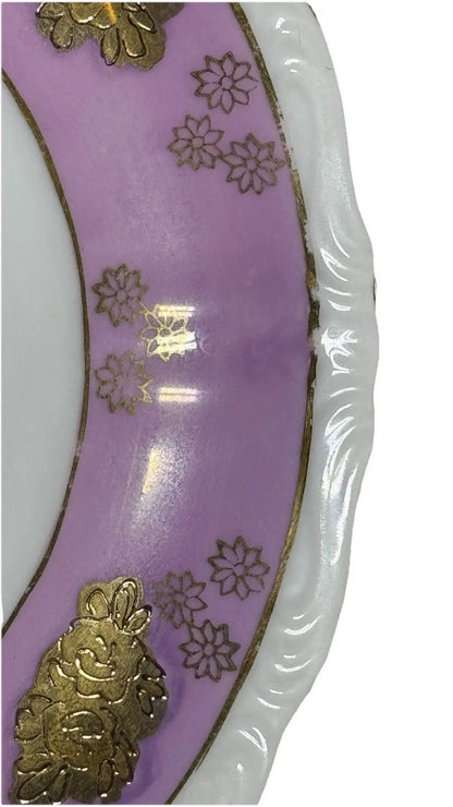 Vintage 1950s AACO Japan Teacup & Saucer – Pink Cherry Blossom Gold - Frostmere