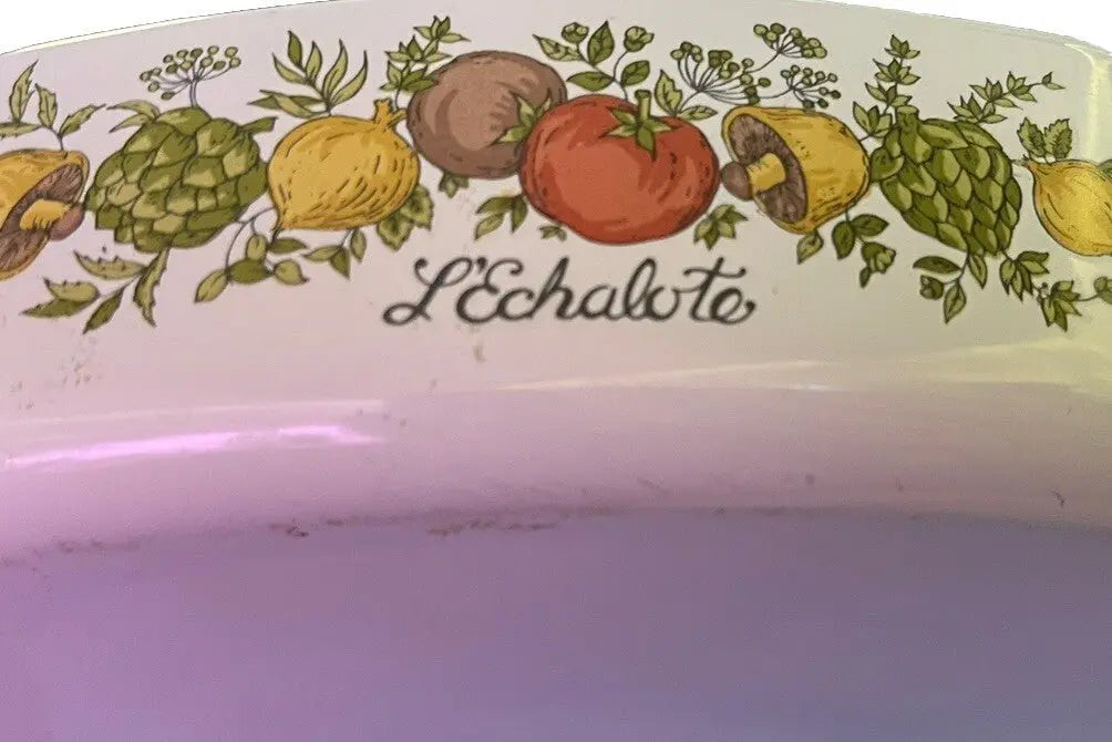 Vintage CorningWare Spice of Life A-1-B 1L Casserole Dish | L'Echalote - Frostmere