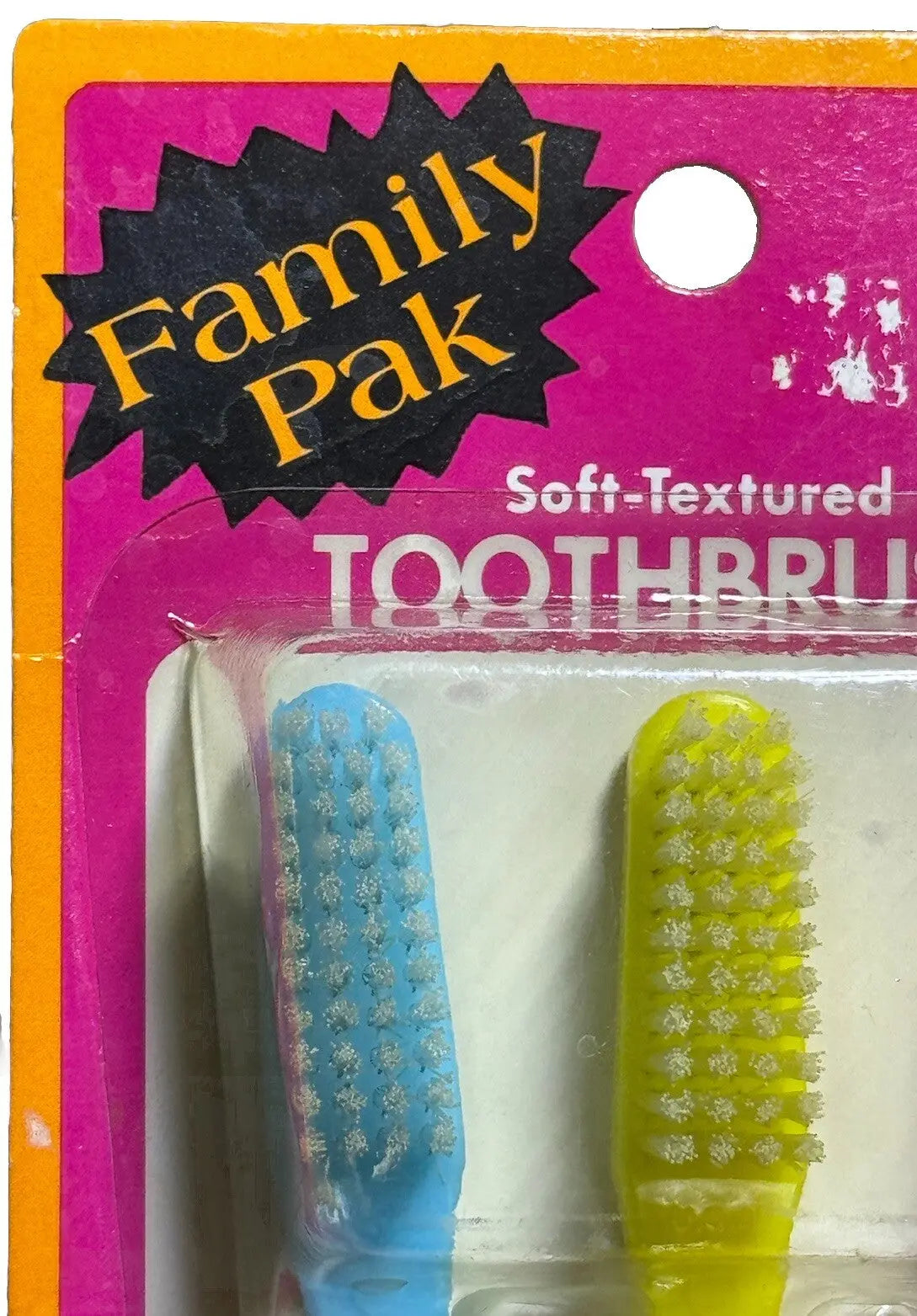 Vintage PMR Toothbrushes | 3 Pack | Unopened | Kmart Discont. 90s | Collectibles - Frostmere#original_value#