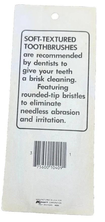 Vintage PMR Toothbrushes | 3 Pack | Unopened | Kmart Discont. 90s | Collectibles - Frostmere#original_value#